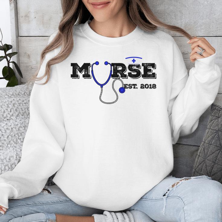 Murse Est 2018 Male Nurse Graduation Unisex Sweatshirt