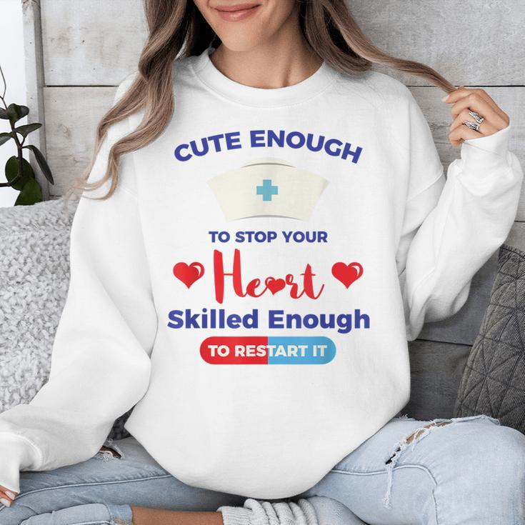 Nurse Tshirt Graduation Nursing School Birthday Unisex Sweatshirt