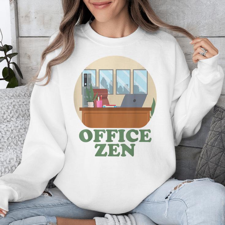 Office Zen Introvert Office Staff Secretary Employee Admin Unisex Sweatshirt Office Zen Introvert Office Staff Secretary Employee Admin Unisex Sweatshirt