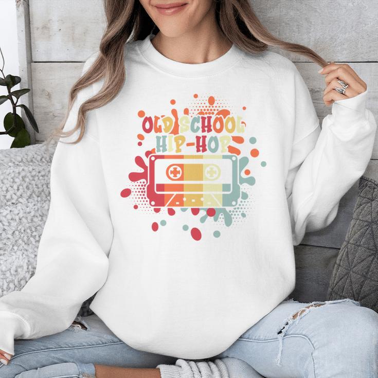 Old-School Hip Hop 80's 90's Style Music Cassette Nostalgia Unisex Sweatshirt