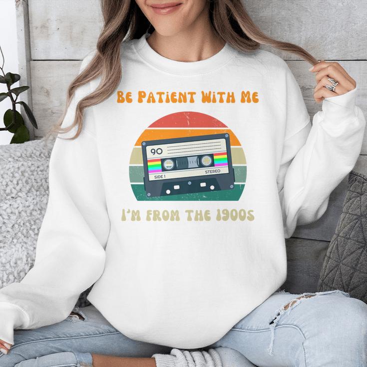 Be Patient With Me I'm From The 1900s Birthday Premium Unisex Sweatshirt