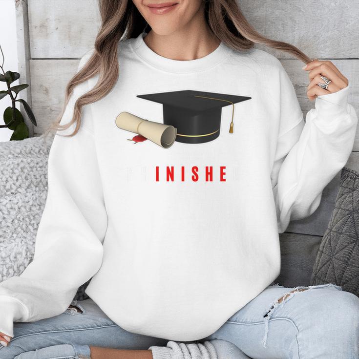 PhD Graduation Celebration For Finished Phd Grad Men Women Unisex Sweatshirt