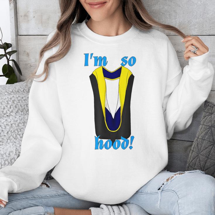 PhD Hood Graduation Shirt Doctorate Degree Doctoral Unisex Sweatshirt