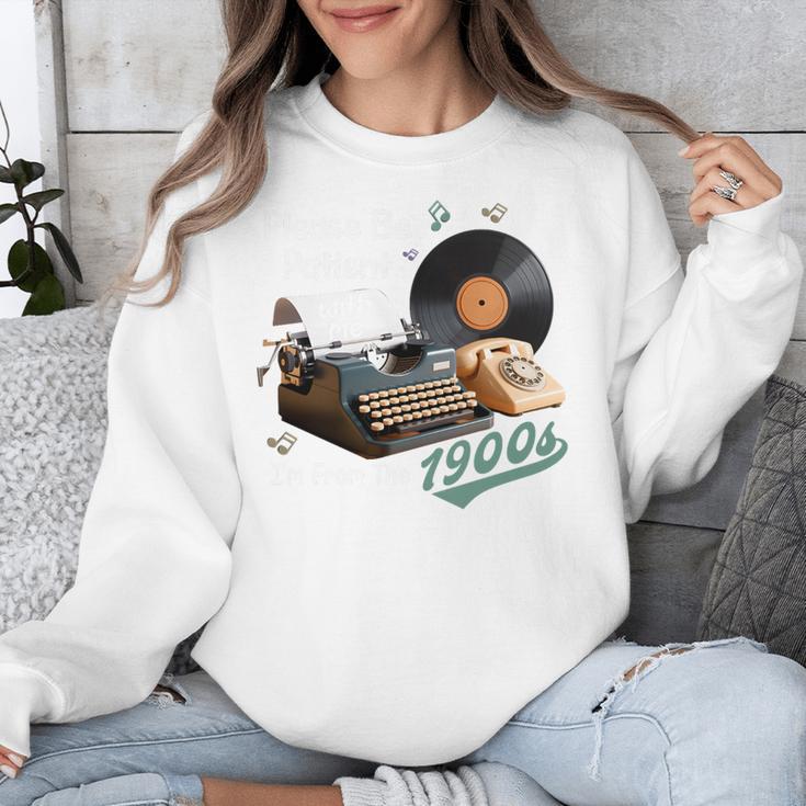 Please BePatient I'm From The 1900s Sarcastic Joke Premium Tri-Blend Unisex Sweatshirt Please BePatient I'm From The 1900s Sarcastic Joke Premium Tri-Blend Unisex Sweatshirt