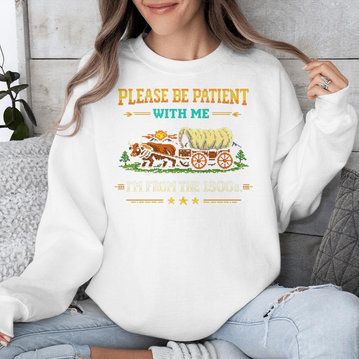 Please Be Patient With Me I'm From The 1900s Classic Game Premium Tri-Blend Unisex Sweatshirt