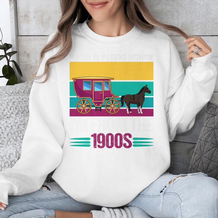 Please Be Patient With Me I'm From The 1900s Cool Dad Premium Unisex Sweatshirt