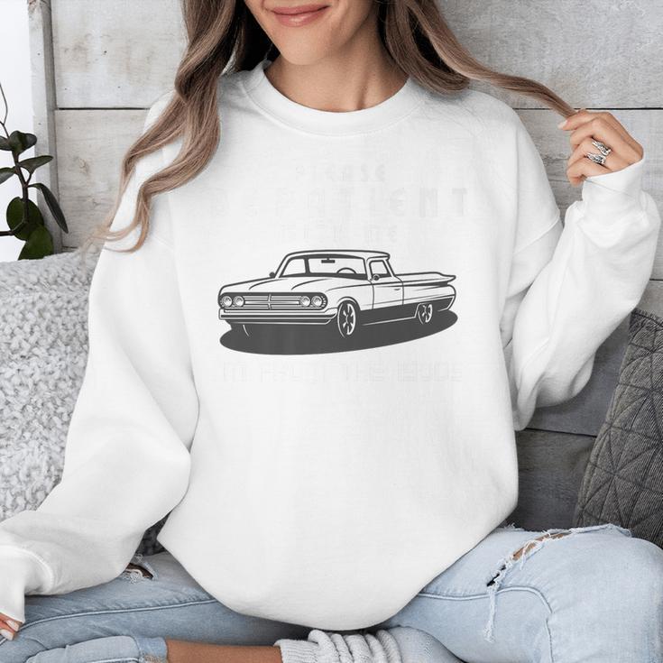 Please Be Patient With Me I'm From The 1900s Old Car Premium Unisex Sweatshirt