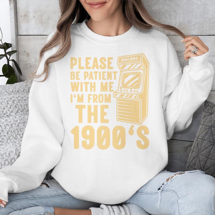 Please Be Patient With Me I'm From The 1900s Shirt Premium Unisex Sweatshirt