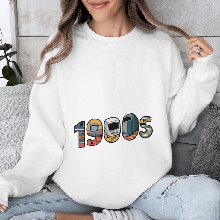 Please Be Patient I'm From The 1900s Vintage Tech Graphic Unisex Sweatshirt
