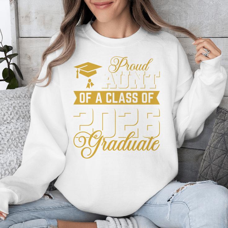 Proud Aunt Of A Class Of 2026 Graduate Senior Graduation 26 Unisex Sweatshirt