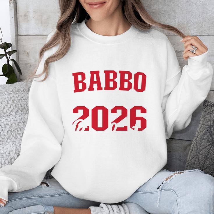 Proud Babbo Of a Class Of 2026 Graduate For Graduation Unisex Sweatshirt