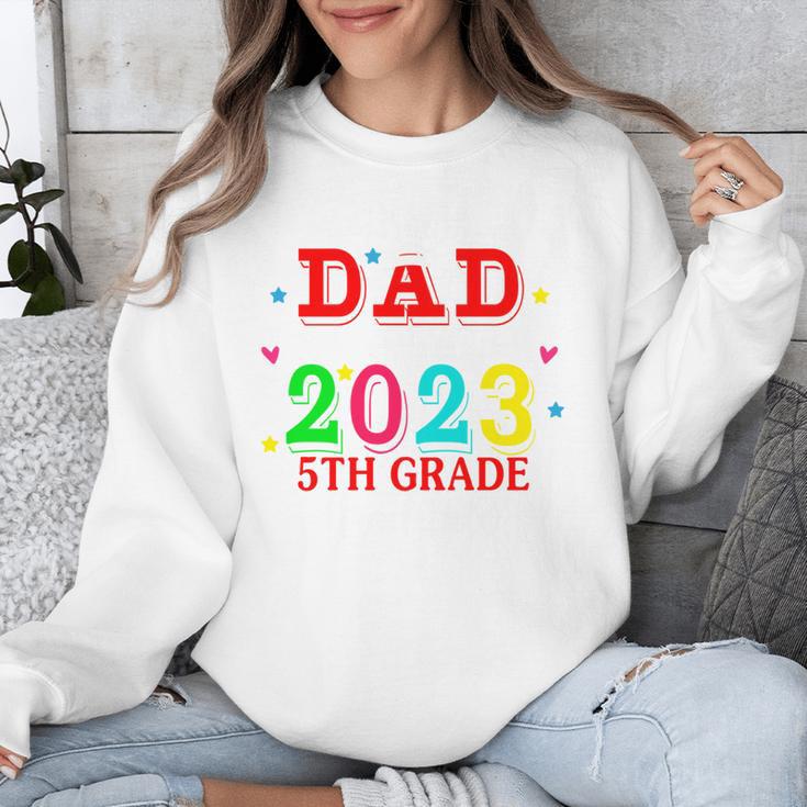 Proud Dad Of A 2023 5th Grade Graduate Graduation Family Unisex Sweatshirt