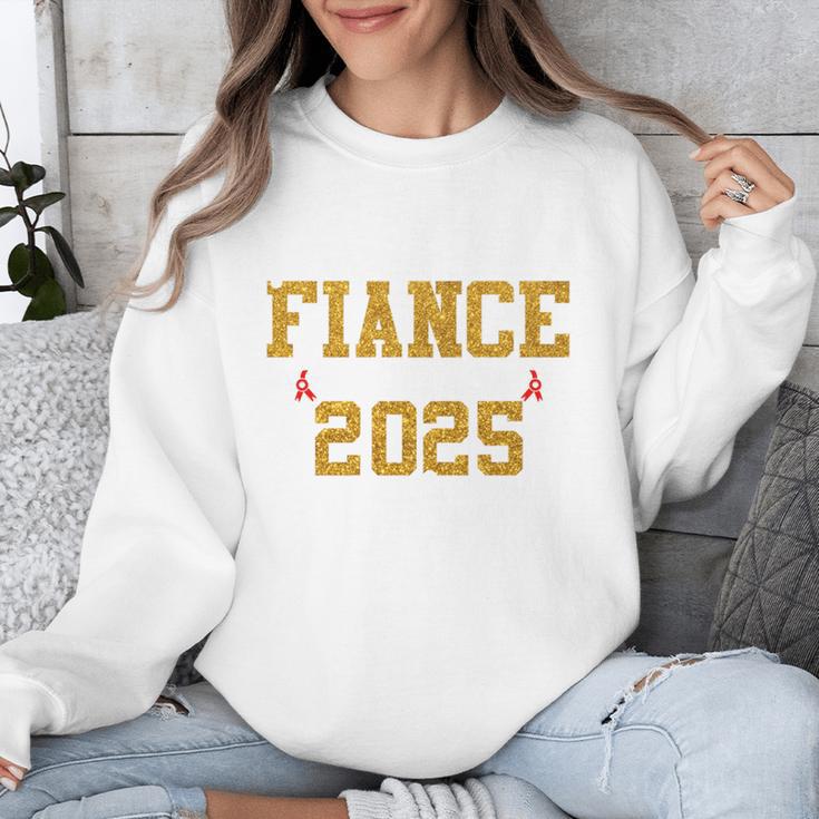 Proud Fiance Of A 2025 Graduate Fiance Graduation 2025 Senio Unisex Sweatshirt