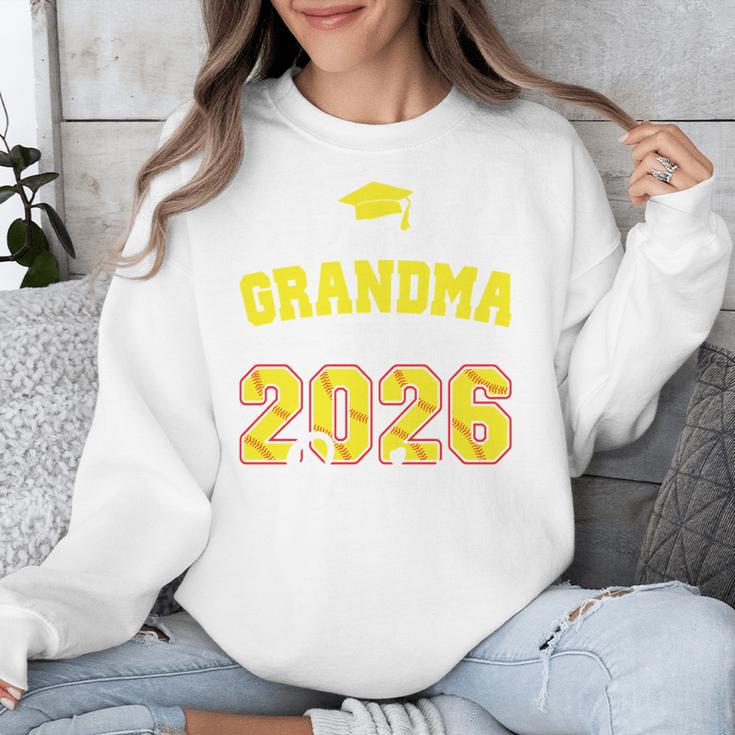 Proud Grandma Of A 2026 Senior Softball Graduation Matching Unisex Sweatshirt