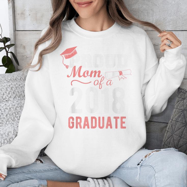 Proud Mom Of A Class 2018 Graduate Graduation Shirt Unisex Sweatshirt