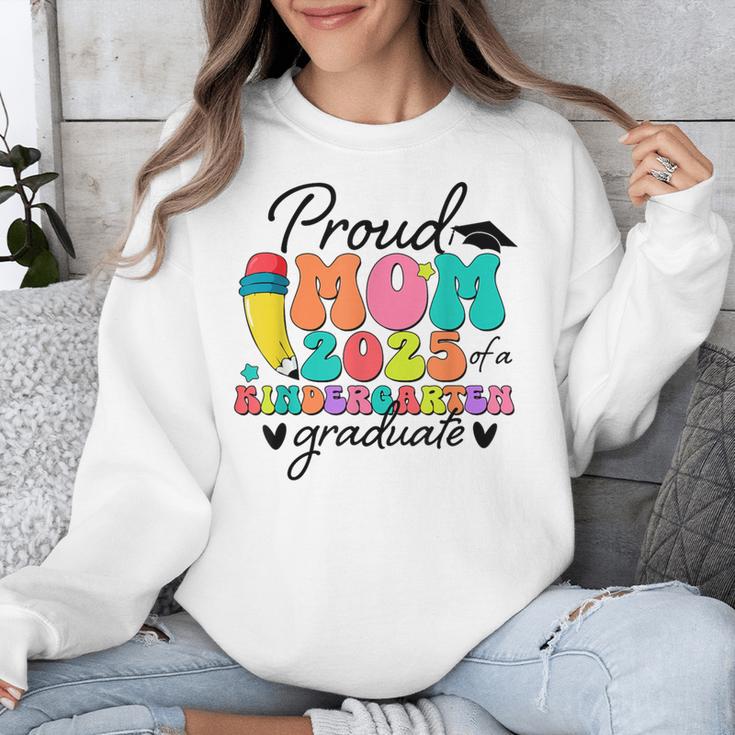 Proud Mom Class Of 2025 Kindergarten Graduate Graduation Unisex Sweatshirt