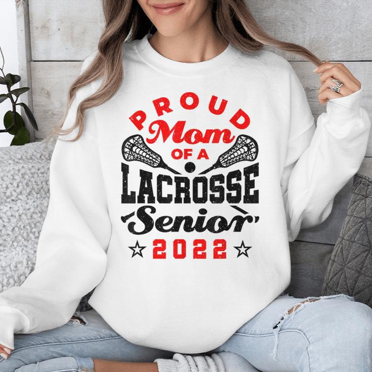 Proud Mom Of a Lacrosse Senior 2022 Graduation Unisex Sweatshirt