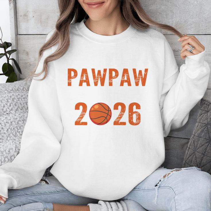 Proud PAW PAW Of 2026 Senior Basketball Student Graduation Unisex Sweatshirt