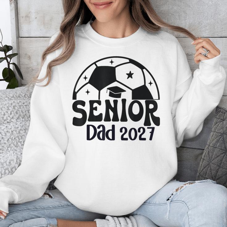 Proud Senior Dad Soccer Class Of 2027 Graduation Graduate Unisex Sweatshirt