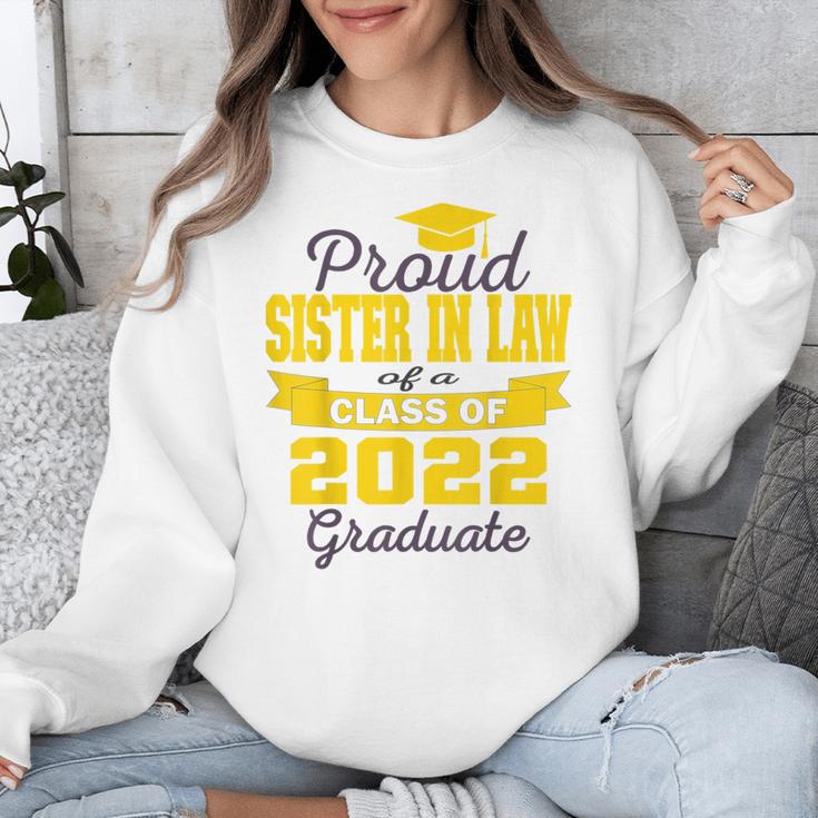 Proud Sister In Law Of 2022 Graduate Class 2022 Graduation Unisex Sweatshirt