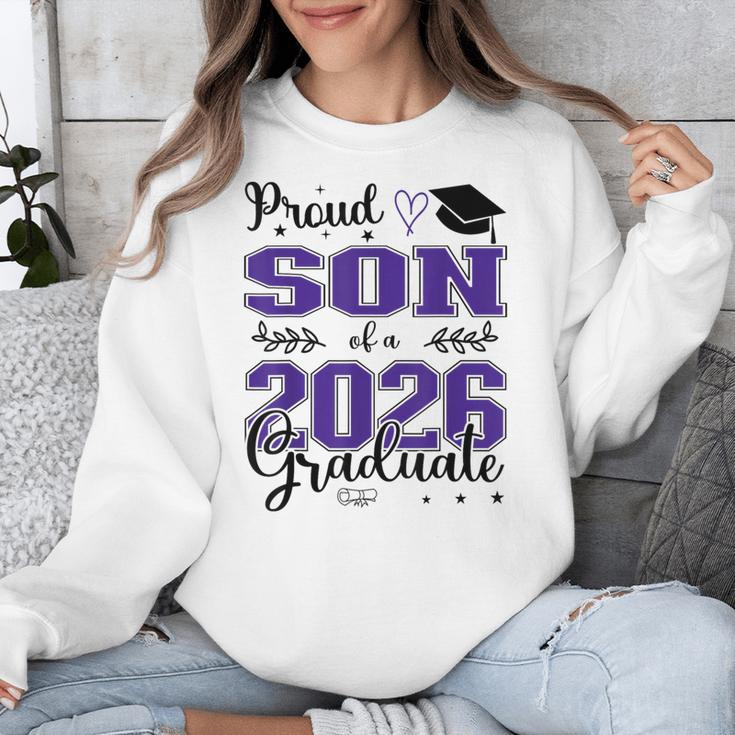 Proud Son Of a Class Of 2026 Graduate For Graduation Unisex Sweatshirt