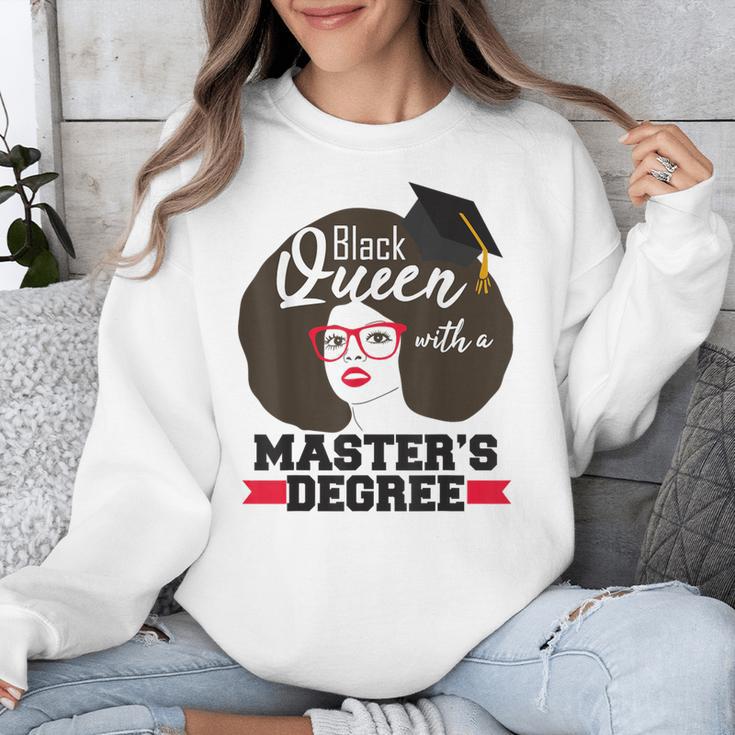 Queen Masters Degree Graduation Social Work MSW MPH Unisex Sweatshirt