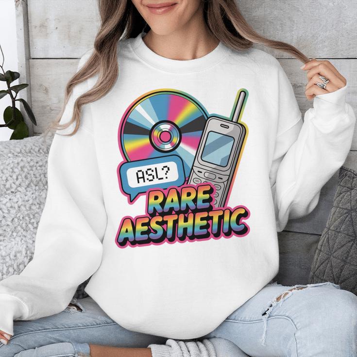 Rare Aesthetic Retro Nostalgia Y2K Vibes Unisex Sweatshirt Rare Aesthetic Retro Nostalgia Y2K Vibes Unisex Sweatshirt