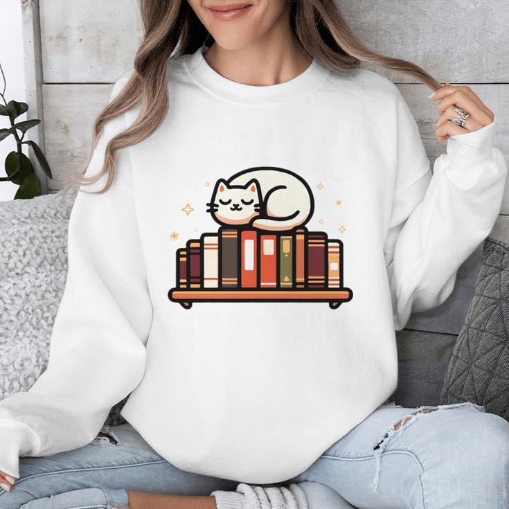 Read More Banned Books Reader Cat Lover Librarian Freedom Unisex Sweatshirt