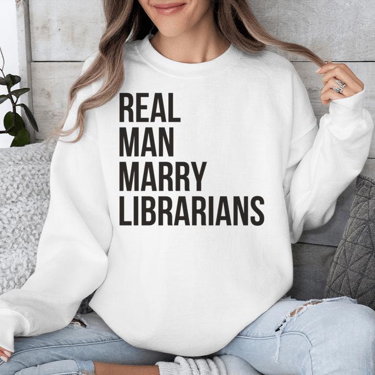 Real Men Marry Librarians – Book Lover Husband Unisex Sweatshirt Real Men Marry Librarians – Book Lover Husband Unisex Sweatshirt