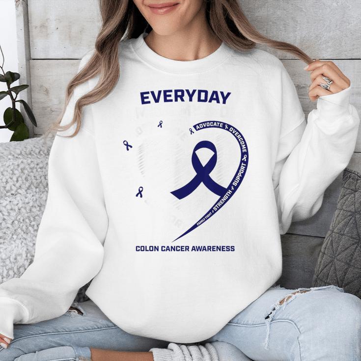 Remembrance Loving Memory Shirts Mom Colon Cancer Awareness Unisex Sweatshirt