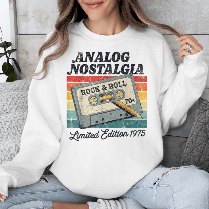 Retro Cassette Case 70s Vintage Music Analog Nostalgia Unisex Sweatshirt Retro Cassette Case 70s Vintage Music Analog Nostalgia Unisex Sweatshirt
