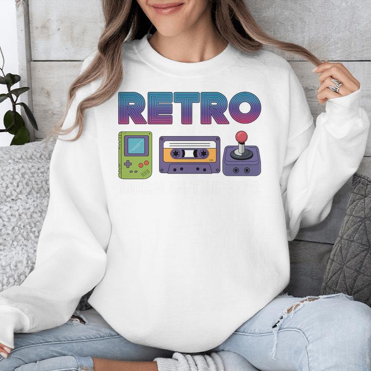 Retro Gaming Nostalgia Tee Perfect For 90s Lovers Premium Tri-Blend Unisex Sweatshirt