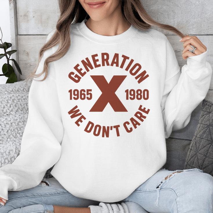 Retro Gen X 1965-1980 Sarcastic Nostalgia Graphic Premium Tri-Blend Unisex Sweatshirt Retro Gen X 1965-1980 Sarcastic Nostalgia Graphic Premium Tri-Blend Unisex Sweatshirt