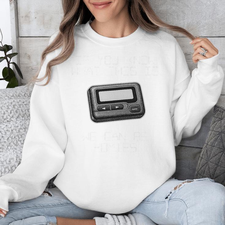 Retro Pager 90s Nostalgia Premium Tri-Blend Unisex Sweatshirt Retro Pager 90s Nostalgia Premium Tri-Blend Unisex Sweatshirt