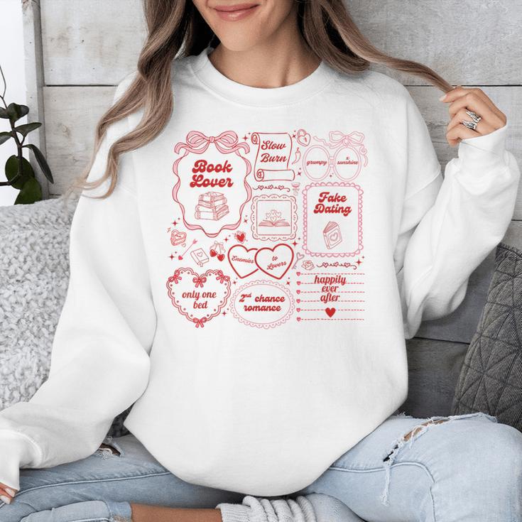 Romance Book Tropes Unisex Sweatshirt