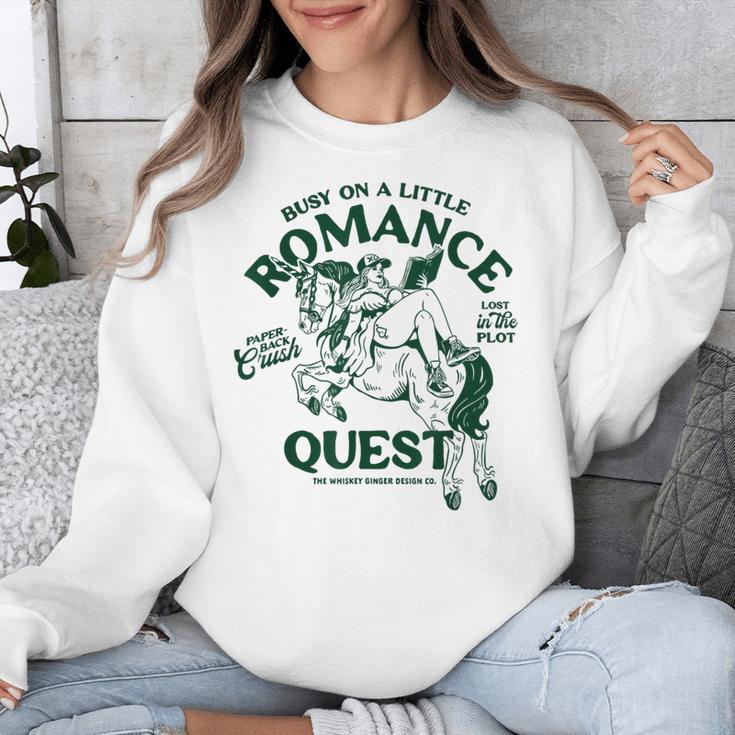 Romance Novel Smut Book Lover Bookish Bibliophile Unisex Sweatshirt