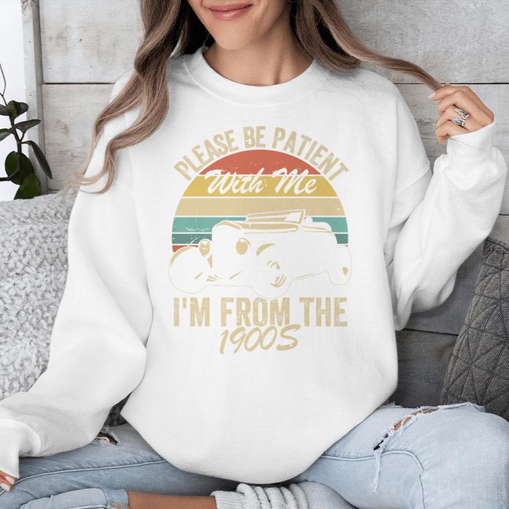 Sarcasm Retro Please Be Patient With Me I'm From The 1900s Premium Unisex Sweatshirt Sarcasm Retro Please Be Patient With Me I'm From The 1900s Premium Unisex Sweatshirt