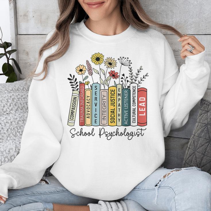 School Psychologist Book Psychology Teacher Appreciation Unisex Sweatshirt School Psychologist Book Psychology Teacher Appreciation Unisex Sweatshirt