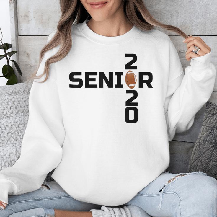 Senior 2020 Football Graduation Shirt Unisex Sweatshirt