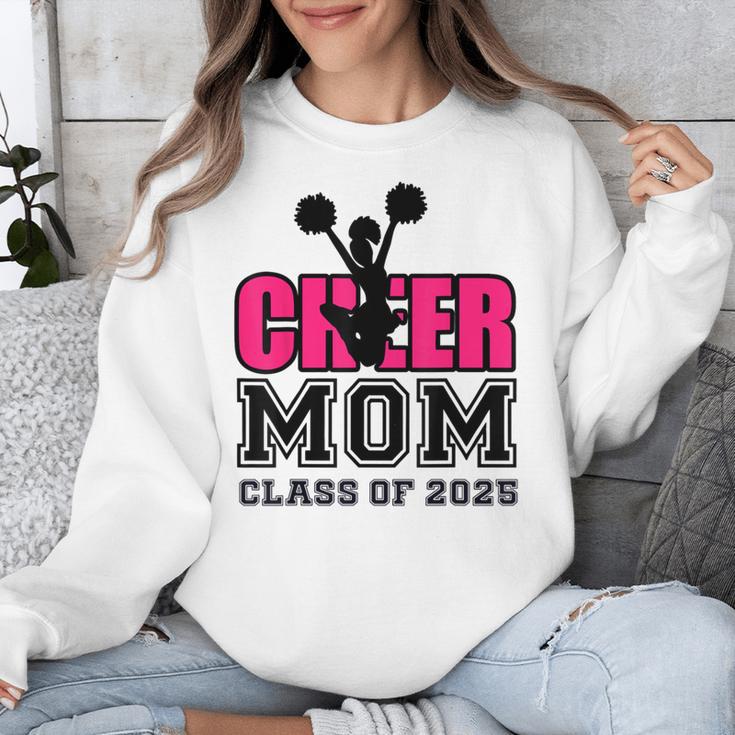 Senior Cheerleader Mom Cheer Class Of 2025 Graduation Women Unisex Sweatshirt