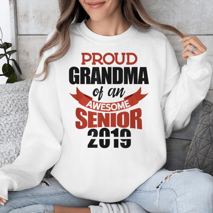 Senior Class Of 2019 Tshirt Graduation Awesome Grandma Unisex Sweatshirt