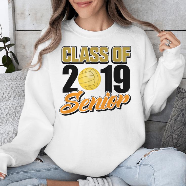 Senior Class Of 2019 Tshirt Graduation School Volleyball Unisex Sweatshirt