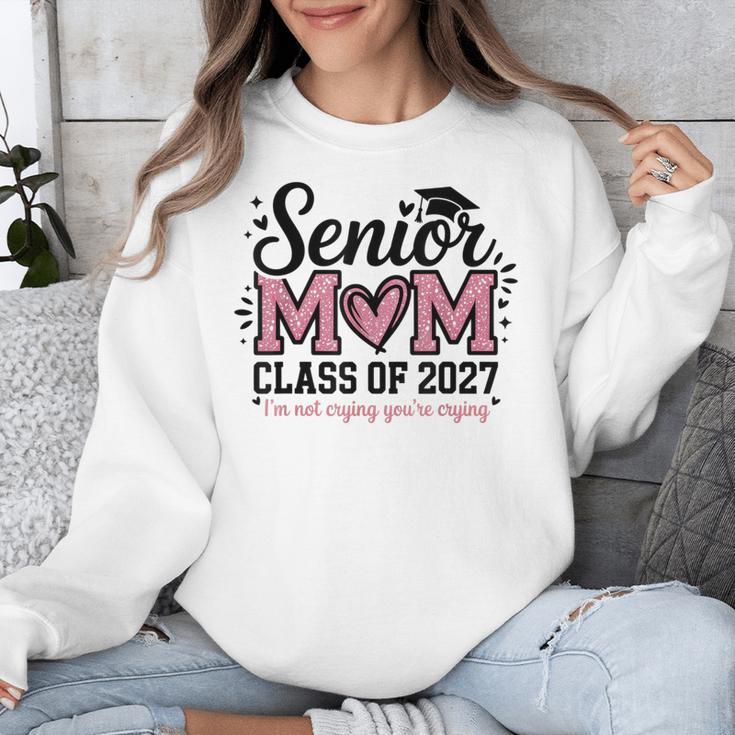 Senior Mom 2027 Class Of 2027 Graduation Proud Senior Mother Unisex Sweatshirt