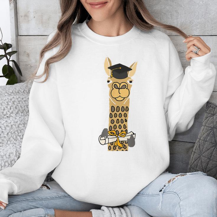 SmileteesGrad Llama Graduation T-Shirt Unisex Sweatshirt