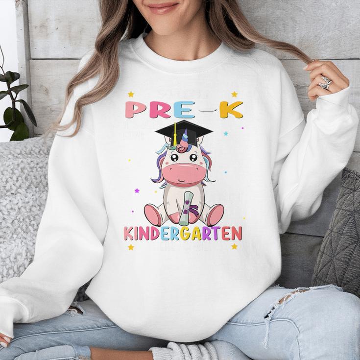So Long Pre k Graduation 2025 Look Out Kindergarten Girls Premium Tri-Blend Unisex Sweatshirt