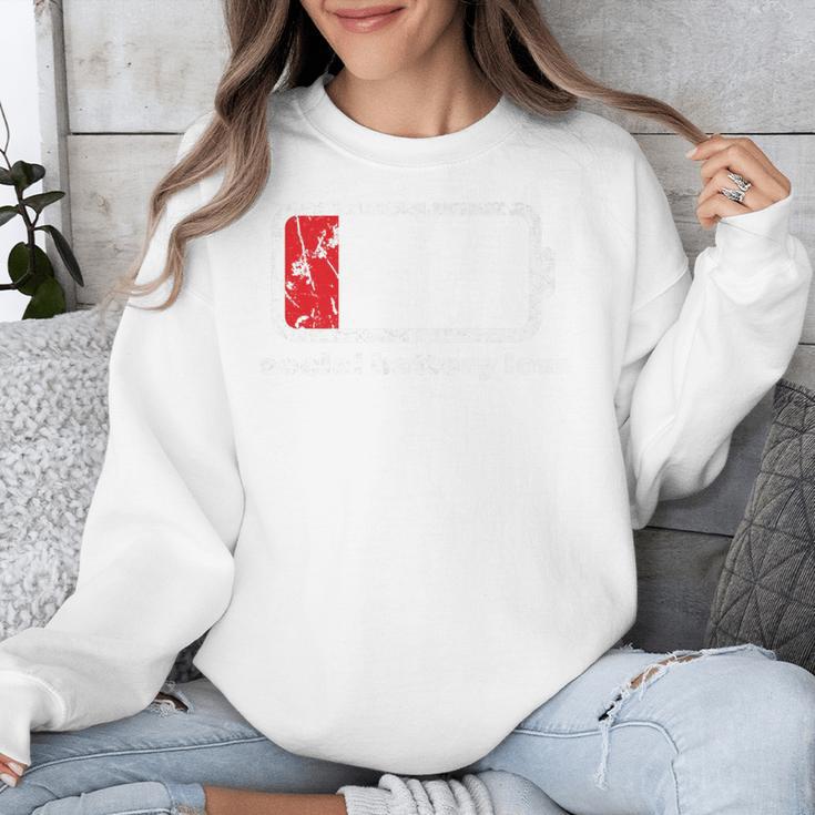 Social Battery Low Introvert Premium Unisex Sweatshirt Social Battery Low Introvert Premium Unisex Sweatshirt