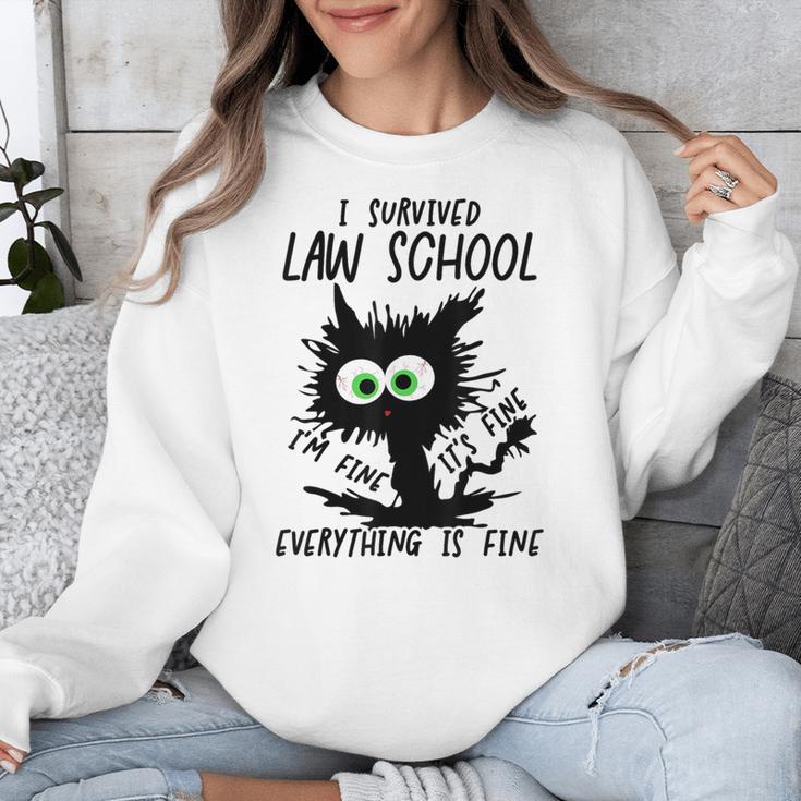 I Survived Law School Graduation 2025 2026 Unisex Sweatshirt