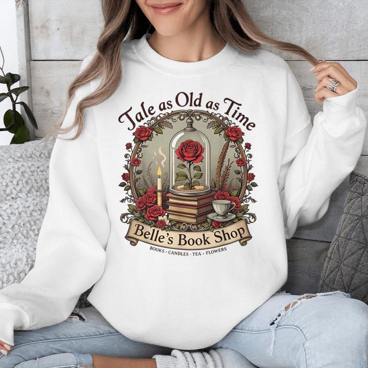 Tale As Old As Time Belle's Book Shop Book Coffee Book Unisex Sweatshirt