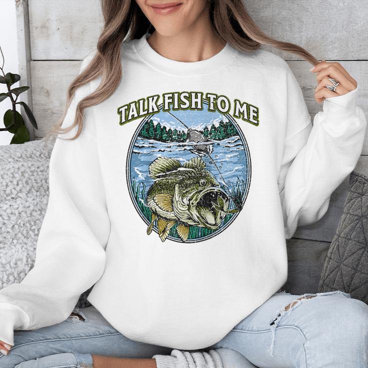 Talk Fish To Me Introvert Fishing Antisocial Fisherman Raglan Baseball Tee Unisex Sweatshirt Talk Fish To Me Introvert Fishing Antisocial Fisherman Raglan Baseball Tee Unisex Sweatshirt