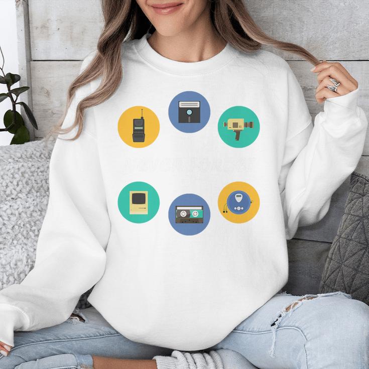 Throwback Thursday Never Forget Nostalgia 80's Retro Premium Tri-Blend T-Shirt Unisex Sweatshirt